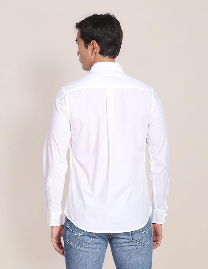 U.S. Polo ASSN. Striped Regular Fit Cotton Shirts for Men - Full Sleeve Mens Casual Shirts - Image 4